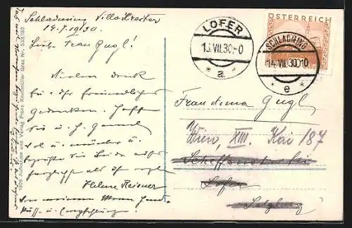 AK Schladming /Steiermark, Talbachpartie