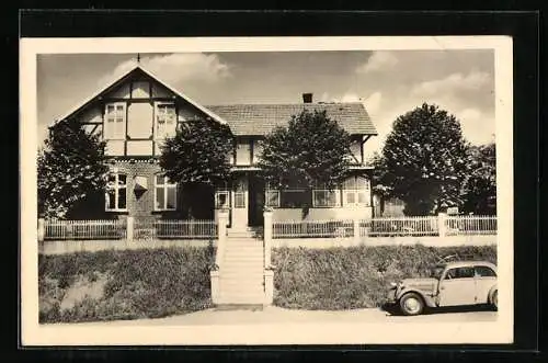 AK Floh, Gasthaus Pension Feldschlösschen