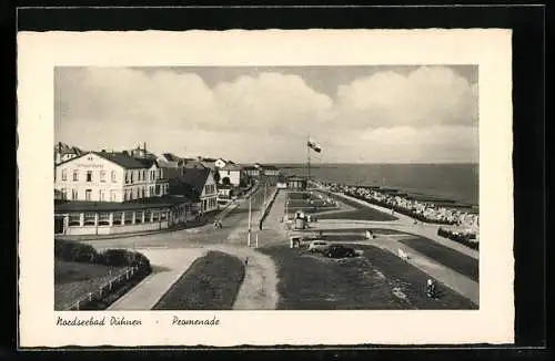 AK Duhnen, Blick auf die Promenade