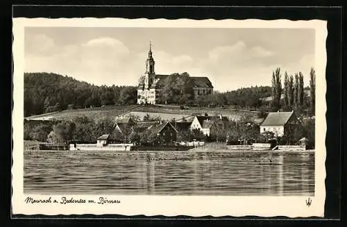 AK Maurach a. Bodensee, Ortsansicht mit Birnau