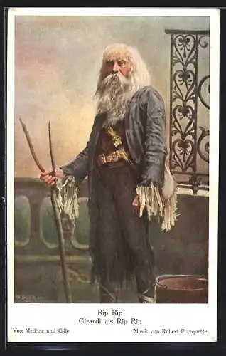AK Schauspieler Girardi als Rip Rip in dem Film Rip Rip