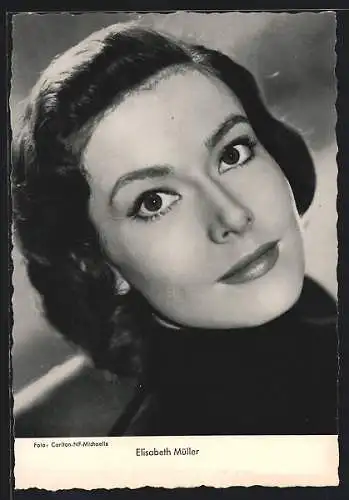 AK Schauspielerin Elisabeth Müller, Porträt