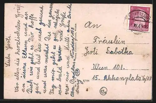 AK Radkersburg /Stmk., Blick von Anhöhe auf Ort