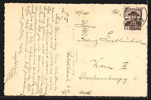 AK Waldbach, Totalansicht mit Kirche