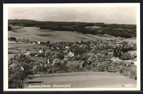 AK Gleissenfeld /N.Ö., Ortsansicht aus der Vogelschau