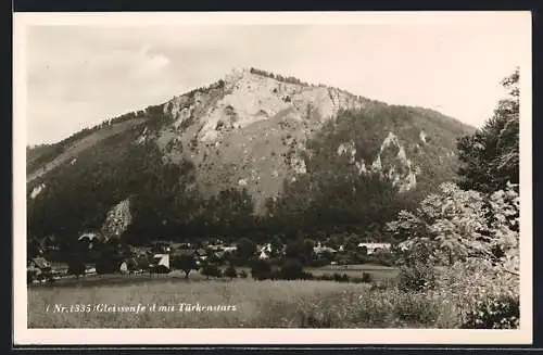AK Gleissenfeld, Teilansicht mit Türkensturz