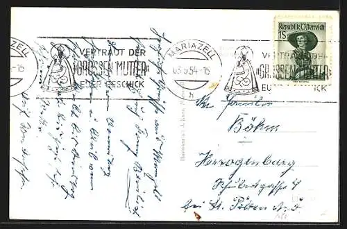 AK Erlaufsee, See mit Ruderbooten