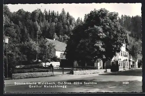 AK Waldbach, Gasthof Matschinegg