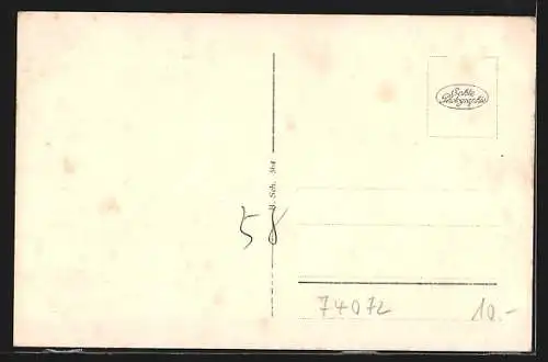 AK Heilbronn a. N., Rathaus mit parkenden Autos