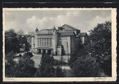 AK Giessen, Stadttheater mit Park