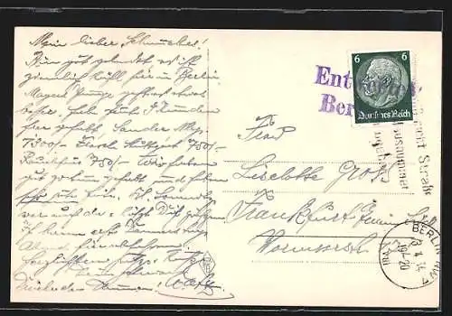 AK Berlin, Altes Museum mit Reiterstatue