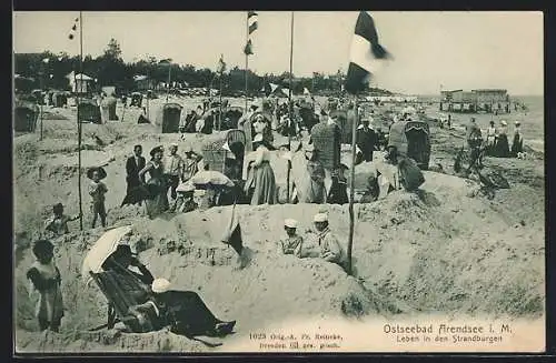 AK Arendsee i. M., Leben in den Strandburgen