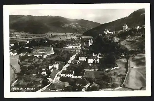 AK Friesach /Kärnten, Teilansicht mit Strassenpartie