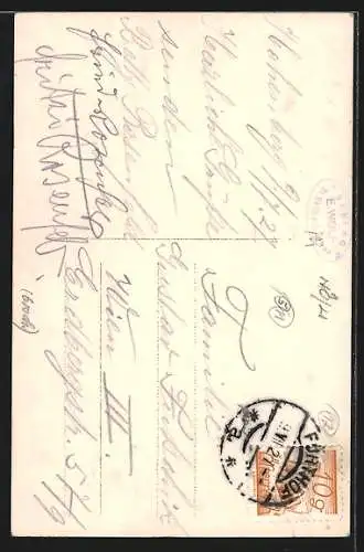 AK Hohenberg /N.-Ö., Teilansicht mit Kirche