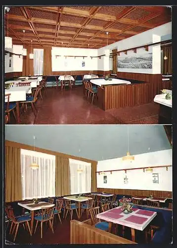 AK Salzburg, Gasthof Goldfasan, Stauffeneggstrasse 2, Innenansichten