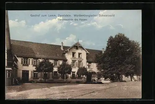 AK Zavelstein /Württembergischer Schwarzwald, Gasthof zum Lamm