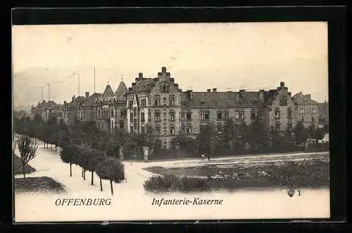 AK Offenburg, Infanterie-Kaserne