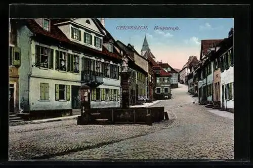 AK Gernsbach, Hauptstrasse