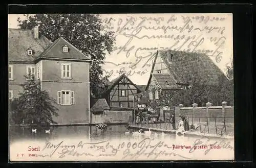 AK Soest, Partie am grossen Teich