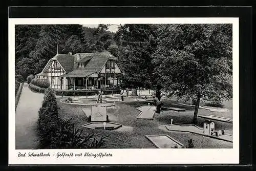 AK Bad Schwalbach, Golfcafe mit Kleingolfplatz