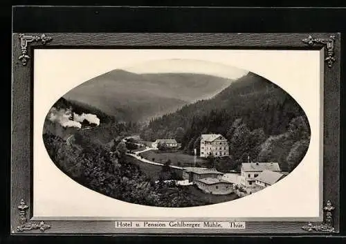 AK Gehlberg, Hotel Gehlberger Mühle