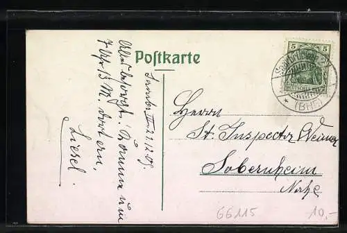 AK Malstatt, Boote im Saarhafen