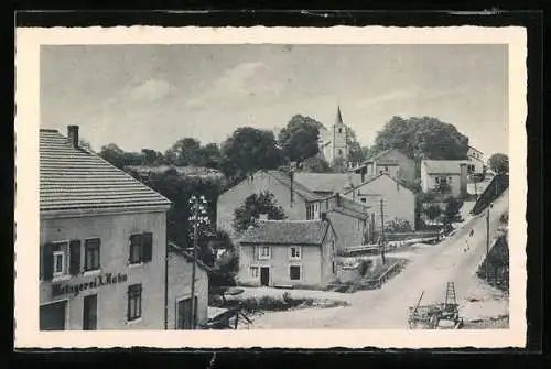 AK Ittersdorf, Ortsansicht aus der Vogelschau