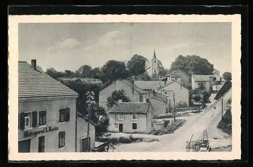 AK Ittersdorf, Ortsansicht aus der Vogelschau