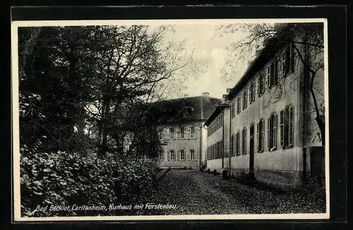 AK Bad Bocklet /Ufr., Caritasheim, Kurhaus mit Fürstenbau