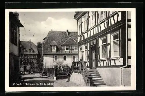 AK Erbach i. O., Im Städtel