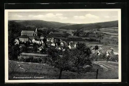 AK Frammersbach /Spessart, Ortsansicht aus der Vogelschau