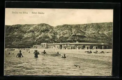 AK Baska na Krku, Hotel Baska