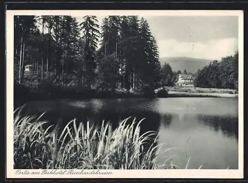 AK Reinhardsbrunn, Partie am Parkhotel