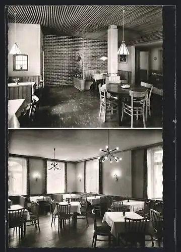 AK Lautenbach /Renchtal, Hotel Sternen, Innenansichten