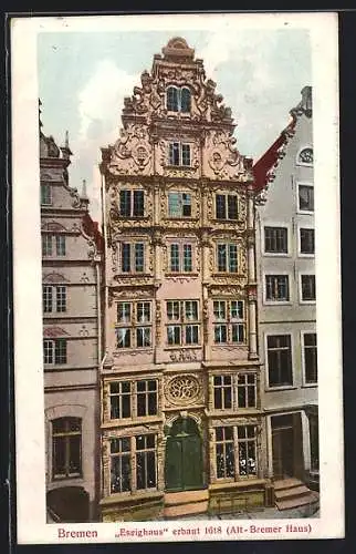 AK Bremen, Essighaus, Fassade
