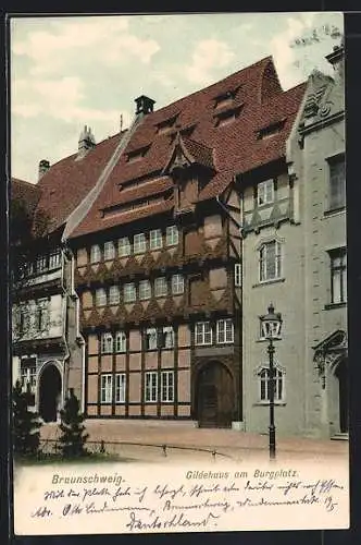AK Braunschweig, Gildehaus am Burgplatz