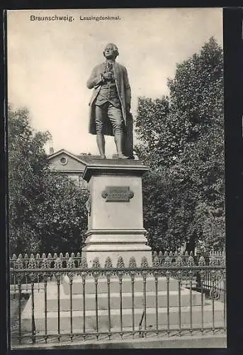 AK Braunschweig, Lessingdenkmal