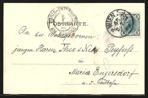 AK Wien, Blick auf das Rathaus