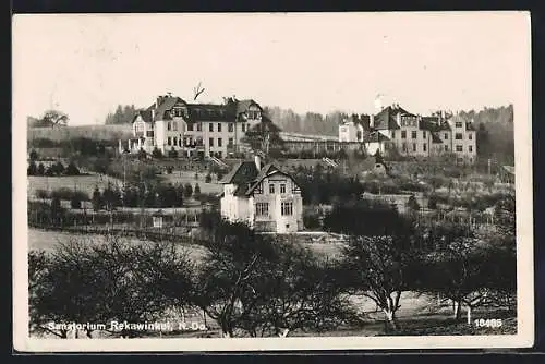 AK Rekawinkel /N.-Do., Sanatorium, Blick auf die Gebäude