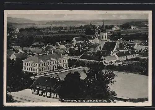 AK Traismauer /N.-Do., Teilansicht mit Kirche