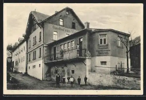 AK Bischofsgrün i. Fichtelgebirge, Gasthof zum Maintal