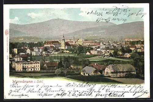 AK Warmbrunn i. Schl., Panorama