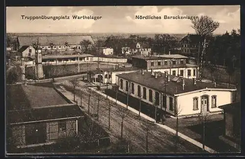 AK Warthelager, Truppenübungsplatz, Nördliches Barackenlager