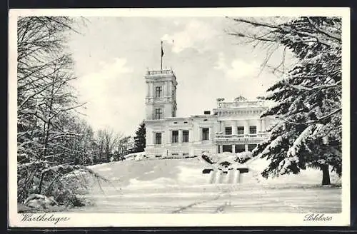 AK Warthelager, Schloss im Winter