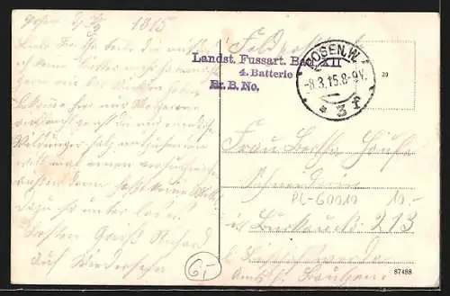 AK Posen-Poznan, Kgl. Akademie, Dom, Alter Markt u. Rathaus