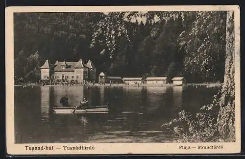 AK Tusnad-bai, Plaja