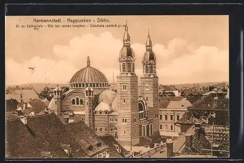 AK Hermannstadt, Grosse orthodoxe Kathedrale