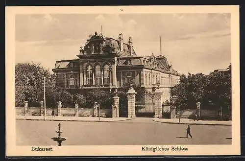 AK Bukarest, Das Königliche Schloss