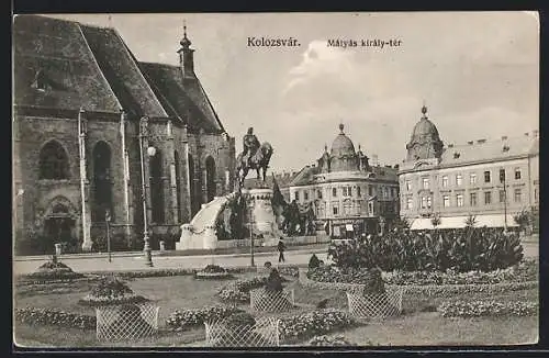 AK Kolozsvár, Mátyás király-tér