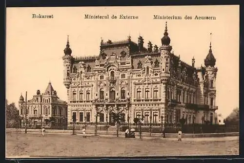 AK Bukarest, Ministerium des Aeussern